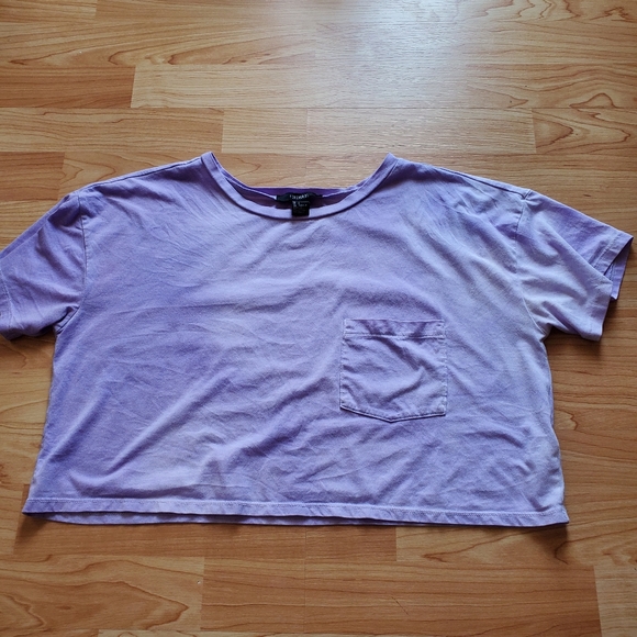 Purple crop top - Picture 2 of 3